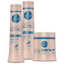 Kit Bendito Loiro Haskell Shampoo + Cond + Máscara (500Ml/G)