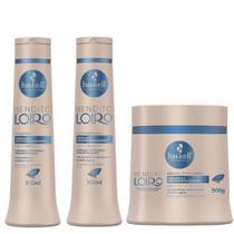 Kit Bendito Loiro Haskell Shampoo Condicionador Máscara 500g/ml