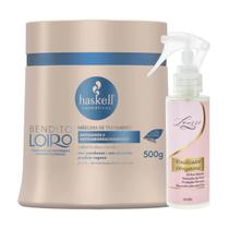 Kit Bendito Loiro Máscara 500ml + Finalizador Obrigatório Lourre 120ml