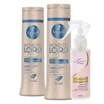 Kit Bendito Loiro Shampoo + Cond 300ml + Finalizador Obrigatório Lourre 120ml Kit Bendito Loiro Shampoo + Cond 300ml + Finalizador Obrigatório Lourre 120ml