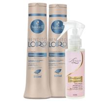 Kit Bendito Loiro Shampoo + Cond 500ml + Finalizador Obrigatório Lourre 120ml