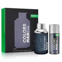 Kit benetton colors man black 100ml + deodorant 150ml Kit benetton colors man black 100ml + deodorant 150ml