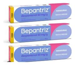 Kit Bepantriz Cimed Para Cuidado Da Pele Do Bebê C/3 Tubos Fragrância:Sem fragrância