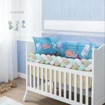 Kit Berço 10 Peça Baby Dream Super Macio E Prático Para Bebê Kit Berço 10 Peça Baby Dream Super Macio E Prático Para Bebê