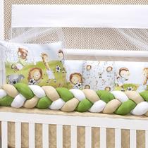 Kit Berço 10 peças Trança Menino Menina Completo Vários Modelos