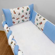 Kit Berço 3 Peças Americano Completo 100 Algodão Luxo