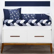 Kit Berço 6 Peças Fofuxo Estampado Berço Americano 130x70cm