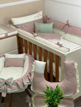 Kit berco 7pcs jardim encantado 486 nany