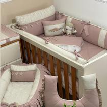 Kit berço 8 peças borboleta com boneca Kit berço 8 peças borboleta com boneca