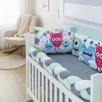 Kit Berço Baby Dream 10 Peças Super Aconchegante E Charmoso Kit Berço Baby Dream 10 Peças Super Aconchegante E Charmoso