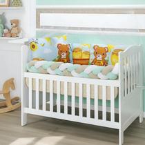 Kit Berço Baby Dream 10 Peças Super Aconchegante e Charmoso SUBLIMADO