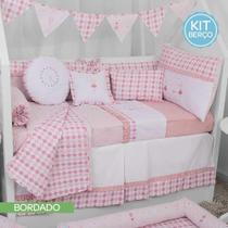 Kit berço circus loupiot rosa - Loupiot Circus Kit berço circus loupiot rosa - Loupiot Circus