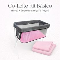 Kit Berço CoLeito para Bebê Lençol Algodão 200 Fios Kit Berço CoLeito para Bebê Lençol Algodão 200 Fios
