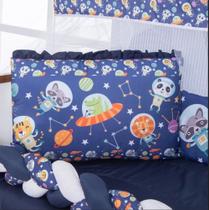 Kit Berço Completo 13 Peças Estampas Modernas Bebê