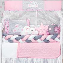 Kit Berço Completo Menina Menino 12 Peças Lindo