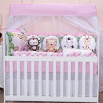 Kit Berço de Menina 12 Peças Padrão Americano-293SARO