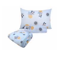 Kit Berço Edredom e Jogo de Cama Disney Não Alérgico Kit Berço Edredom e Jogo de Cama Disney Não Alérgico