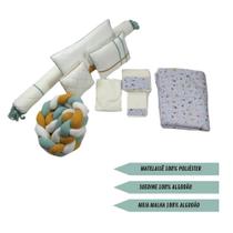Kit berco escandinavo cinza lunar (k190) - hug Kit berco escandinavo cinza lunar (k190) - hug