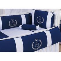 Kit Berço Glamour 09 peças - Urso Imperial