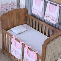 Kit Berço Lençol + Fronha Percal Algodão Menino Menina 2 Kit Berço Lençol + Fronha Percal Algodão Menino Menina 2