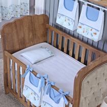 Kit Berço Lençol + Fronha Percal Algodão Menino Menina 2 Kit Berço Lençol + Fronha Percal Algodão Menino Menina 2