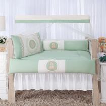 Kit Berço Menino Americano Lateral 9 Peças