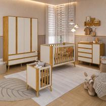 Kit Berço Multifuncional Guarda Roupa E Cômoda Quarto Bebê Kit Berço Multifuncional Guarda Roupa E Cômoda Quarto Bebê