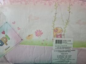 Kit berço papi tamanho padrão jardim encantado