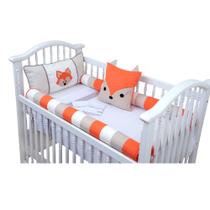 Kit Berço Raposa 10 Peças