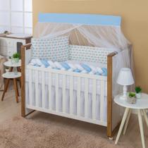 Kit berço trança 09 peças