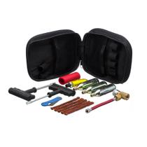 Kit Bering reparo pneu completo c/ ferramentas 3 garrafas CO2 16G