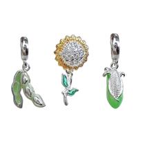 Kit Berloque Agro Colheita em Prata 925 Kit Berloque Agro Colheita em Prata 925