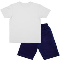 Kit Bermuda + Camiseta Manga Curta Infantil Menino cjr2