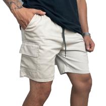 Kit Bermuda Cargo Curta Masculina + Camiseta Oversized Streetwear Basic Oferta Top Envio Imediato - Prime Star