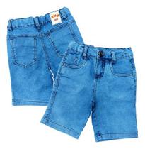 Kit Bermudas Jeans Infantil 2 Ao 16.
