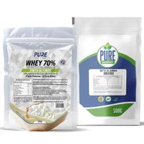 Kit Beta Alanina 500g Pura + Whey Protein 450g Pure Athletic