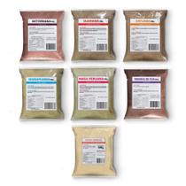 Kit Beterraba, Guaraná, Catuaba, Uva, Marapuama, Feno e Ma ca Pe ruana 100g