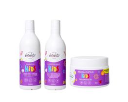 Kit betobita kids shampoo mascara condiciona hidratação hair Kit betobita kids shampoo mascara condiciona hidratação hair
