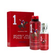 Kit Beverly Hills Polo Club Desodorante Body Colônia Nº1