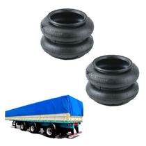 Kit Bexiga Suspensor Pneumatico Randon Com Cordoalha 2 Gomos