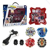 Kit Beyblade 4 In 2 Lançadores Arena Envio Rápido