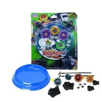 Kit Beyblade Metal 5D Brinquedo 4 Peões Led Toys Kit Beyblade Metal 5D Brinquedo 4 Peões Led Toys