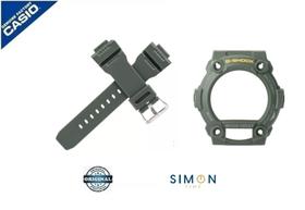 Kit Bezel e Pulseira Verde Casio G-Shock G-7900 Original com NF 10330753 10330648