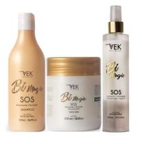 Kit Bi Magic Sos Reconstrução 3 Produtos Vek