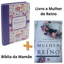 KIT Bíblia da Mamãe Estudo Versão ARA Almeida Revista e Atualizada MALVA LIVRO MULHER DO REINO MUNDO CRISTÃO