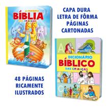 Kit Bíblia Das Crianças + Dicionário Bíblico Das Crianças - Bicho Esperto