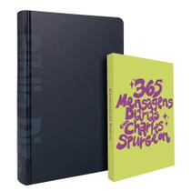 Kit Bíblia de Estudo Diz NAA Sticker + 365 Mensagens Diárias com Charles Spurgeon Lettering - Livraria Cristã Emmerick