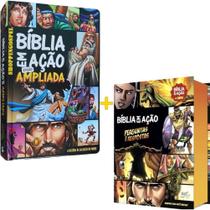Kit Bíblia em Ação Ampliada + Box Perguntas e Respostas Kit Bíblia em Ação Ampliada + Box Perguntas e Respostas