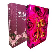 Kit Biblia Sagrada Capa Dura c/ Harpa Letra Hipergigante