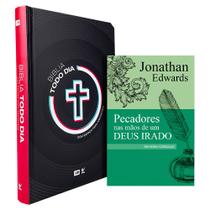 Kit Bíblia Todo Dia Espaço para Anotações Retiro + Pecadores nas mãos de um Deus Irado - Editora Vida